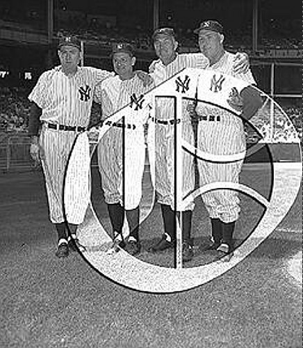 Lefty Gomez, Waite Hoyt, Bill Dickey and Red Ruffing56N0365